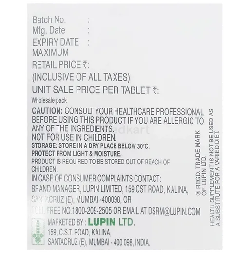 lupiheme tablet 10's